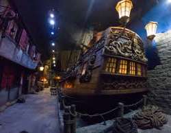Guests are also offered the opportunity to get near the wonderful replica of a historic pirate ship, named 'Revenge.'